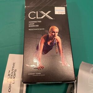 Theraband CLX Connected Resistance Loops in silver (advanced)